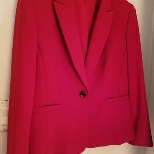 Preston & York red jacket size 14